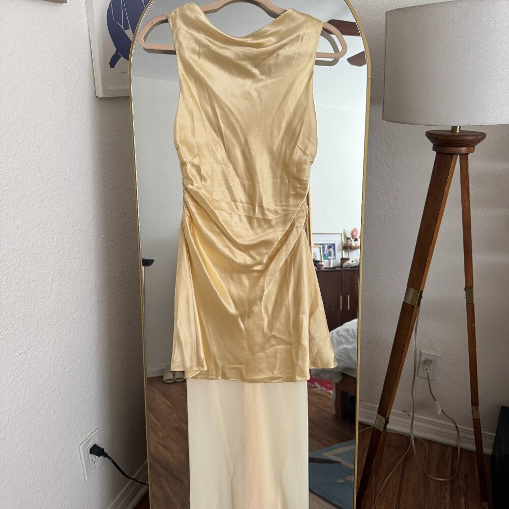 Reformation Silk Maxi Dress